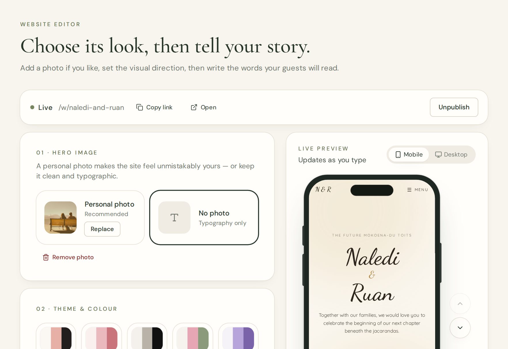 Your website in EverWed